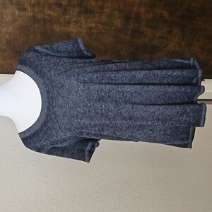 Te Verde Charcoal Short Sleeve Top